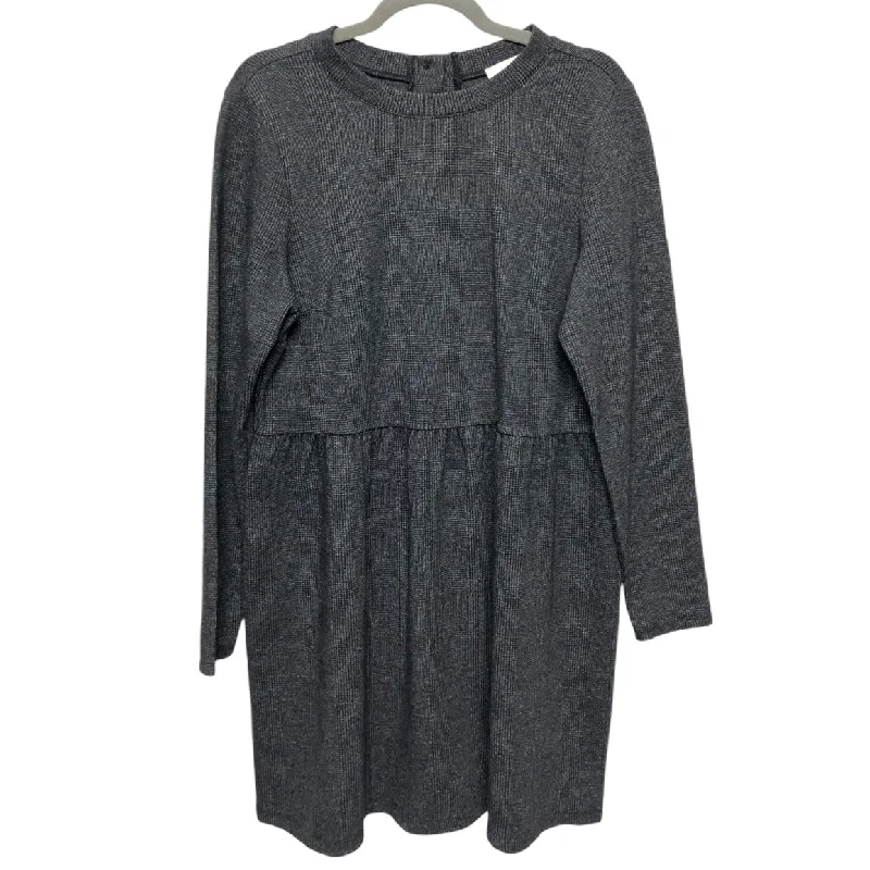 Dress Casual Short By Loft In Black & Grey, Size: L