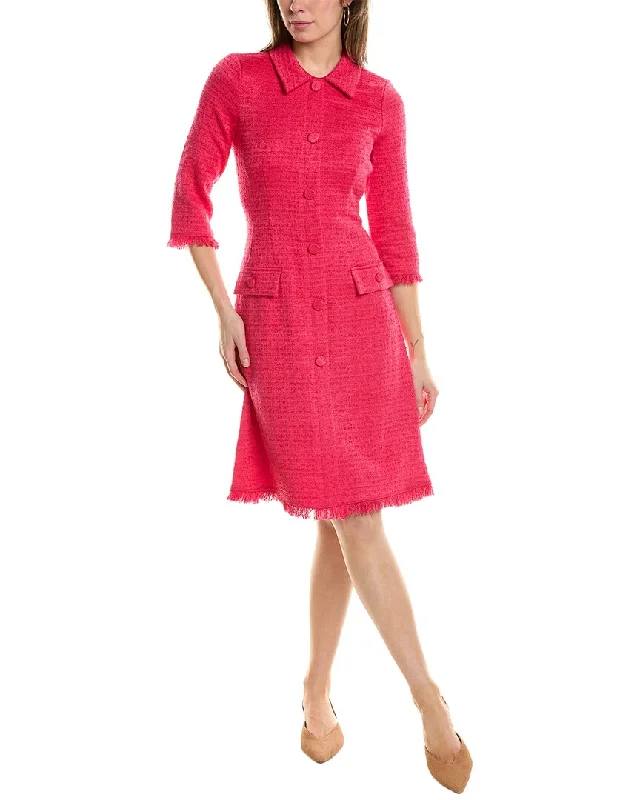 Teri Jon by Rickie Freeman Boucle Mini Dress