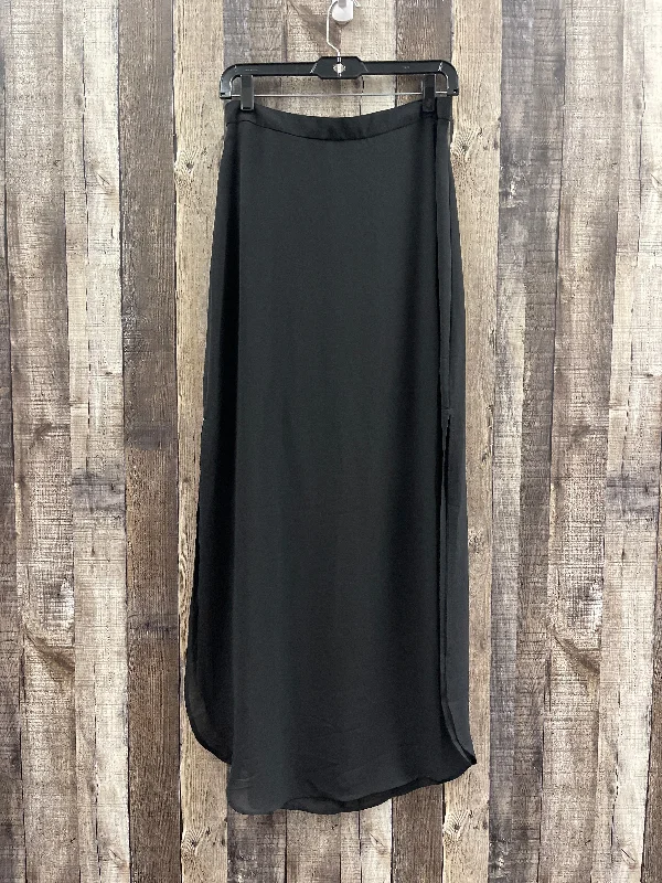 Black Skirt Maxi Lush, Size M