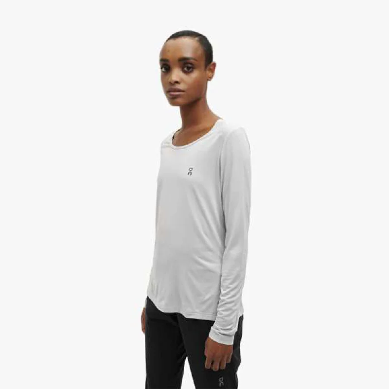 On Women's Performance Long T-Shirt - Glacier