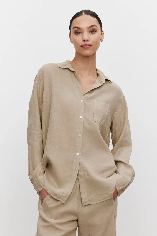 MULHOLLAND LINEN SHIRT