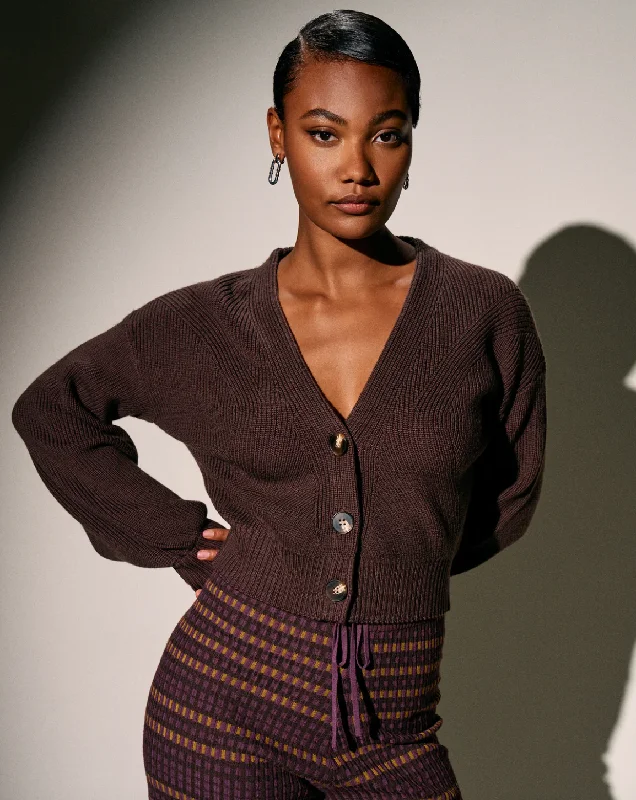 Leslie Cardigan - Brown