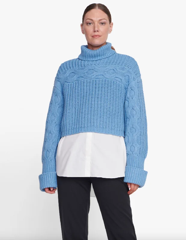 Vernacular Sweater - French Blue