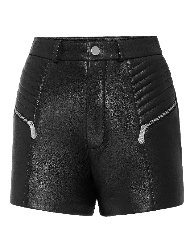 Vintage Leather Hot Pants