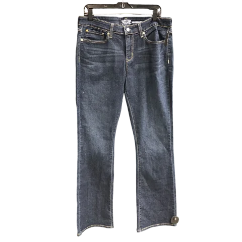 Jeans Boot Cut By Levis Signature In Blue Denim, Size: 16