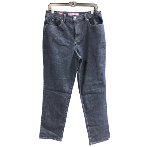 Jeans Straight By Gloria Vanderbilt In Blue, Size: 12